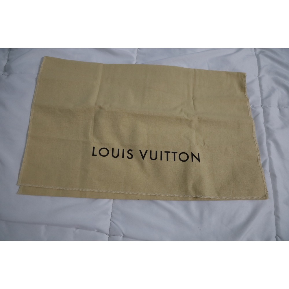 Louis Vuitton Dust Bag Authentic Beige Monogram Storage Pouch Luxury Accessory